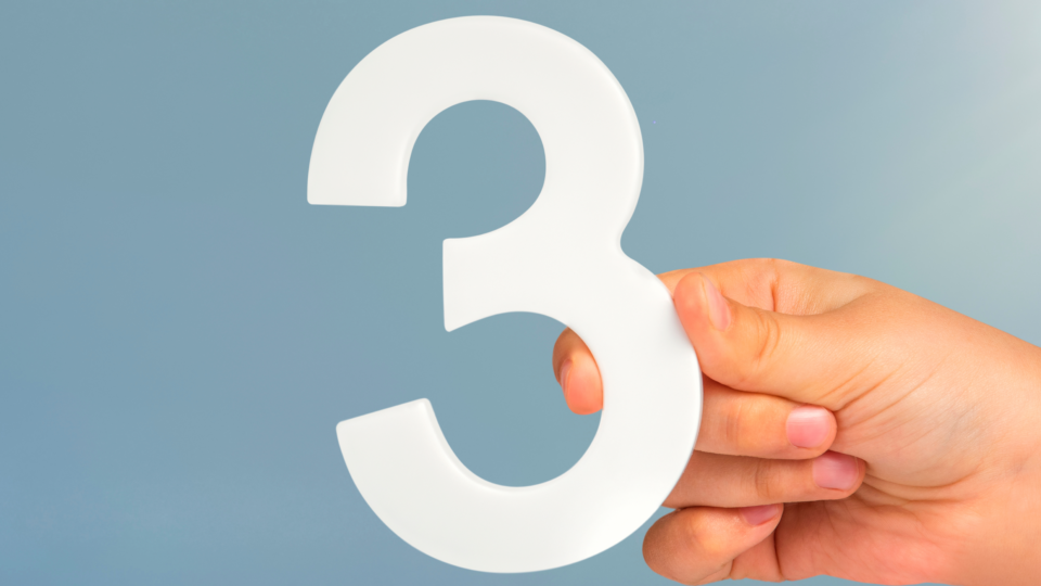 The Rule of Three is a key component of the Rule of Four
