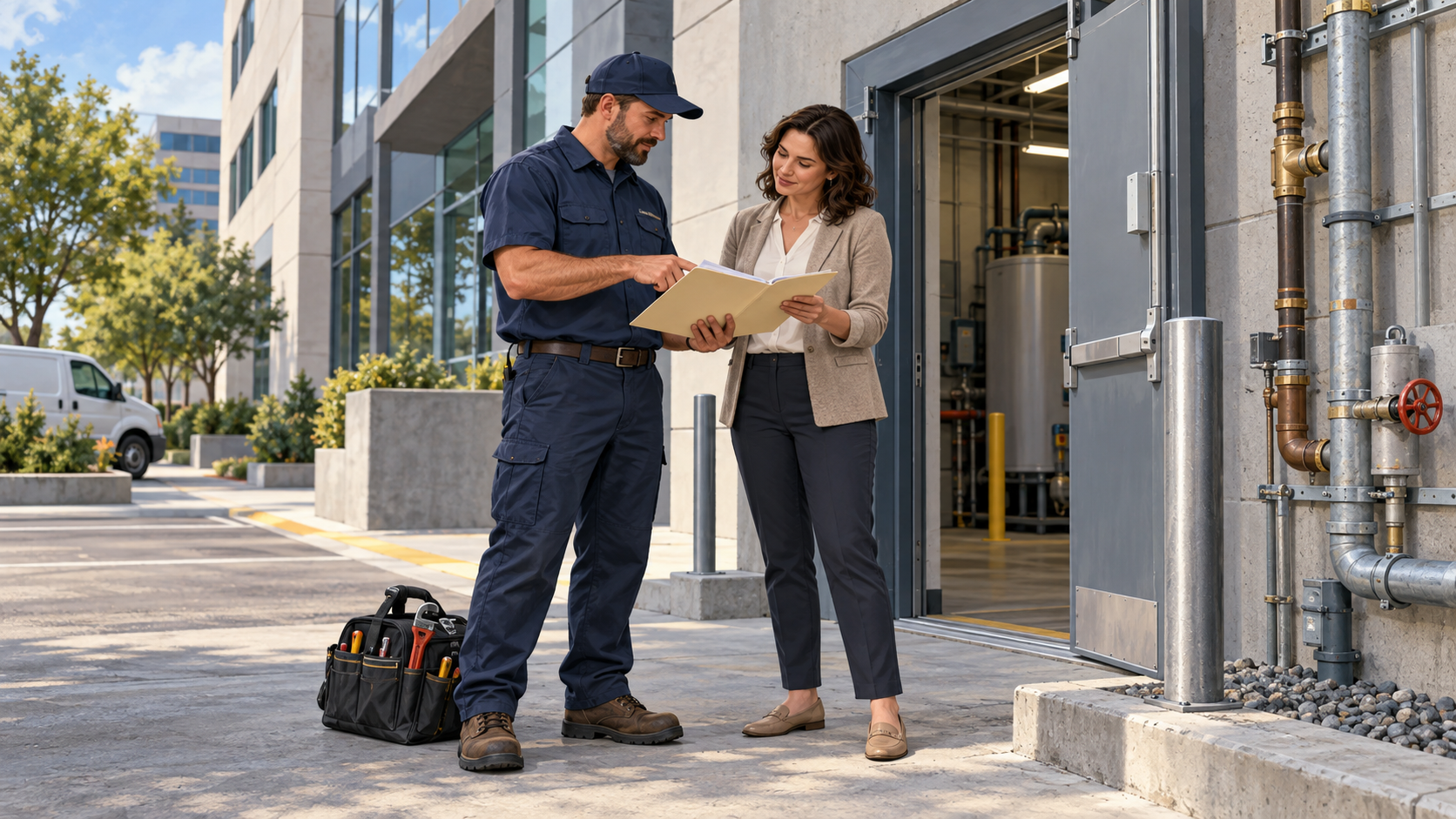 How Commercial Plumbers Reach Property Managers